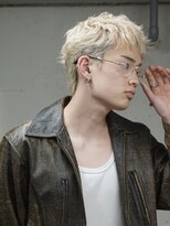 ノラ シブヤ(NORA)&nbsp;アクティブショートスパイキーショートハイトーンブロンド短髪