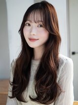 エインアンリー 明治神宮前(AIN.ANLY.) スモーキーカラーミルクティーブロンドシャギーカットレイヤー