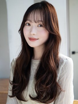 エインアンリー 明治神宮前(AIN.ANLY.) スモーキーカラーミルクティーブロンドシャギーカットレイヤー