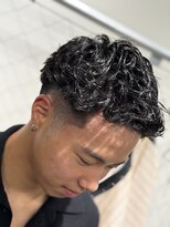 フランクスバーバーリベラルド 横浜(FRANK'S BARBER LIBERALD)&nbsp;MEN’S HAIR/ピンパーマ/テーパーフェード/スパイキーショートU