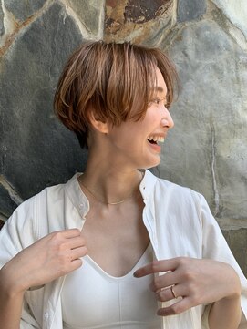 イコル(ikoru) ハンサムショートボブハイライト大人ショートハイトーンショート