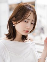 エレノア 博多ANNEX(Eleanor)&nbsp;【大人ヘアカタ】ニュアンスで魅せる「大人抜け感くびれミディ」