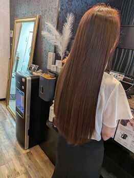 クオーレゼロ(Cuore Zero)の写真/名古屋・名駅でシールエクステ馴染ませで憧れの髪型へ！長さを出したい人是非！変身を♪