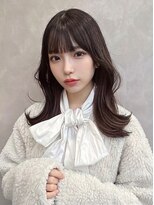 アトラスサロン 札幌大通り(Atras.salon)&nbsp;暗髪の髪質改善ゆるウェーブセミロング