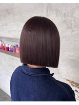 セットアップ 岡山北長瀬店(SET-UP)&nbsp;タッセルボブ×ラベンダーブラウン