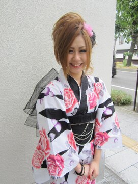 美容室イーナ(e na) 浴衣girl☆