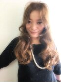 ［la na］無敵☆女子力UP☆フェザーWAVE☆北欧風グラデカラー☆