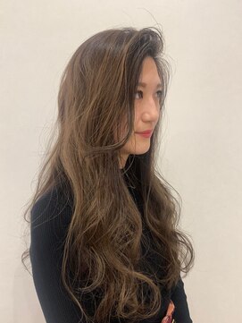 ハナ ビューティーヘアー(hana.) ミルクティーベージュカラー