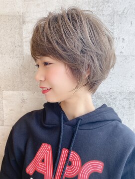 ザ シー 海老名(The C) [The C ] ハイトーン ショートヘア 無造作ヘア