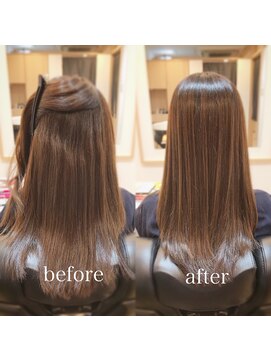 リアン(Lien) 『髪質改善』ストレートエステ（縮毛矯正）（リタッチ可）
