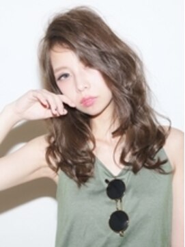 ヘアリゾートエーアイ 北千住店(hair resort Ai) ロングレイヤー/マロンベージュ/Aラインボブ/かきあげ/北千住