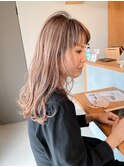 コーラルミルクティーベージュ