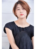 ヘアーサロン ロージー 北上本通り店(Rosy) 大人可愛い★ひし形ショートボブ