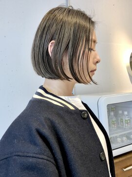 ワール(whirl.) 大人ボブ☆ショコラベージュボブルフベビーバング