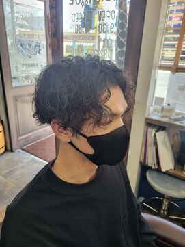 ヘリテイジ(HERITAGE) センタ―パート×スパイラルパーマ
