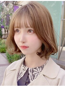 ティア(Tia.) (ボブヘア/グレージュ/韓国風/髪質改善トリートメント/縮毛矯正)