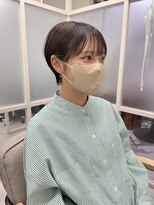 フレーム ヘア ルーム 天王寺駅前店(FRAME hair room)&nbsp;シースルーバング/マッシュショート