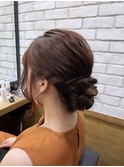 《結婚式参列ヘアセット》 ツイストアップスタイル