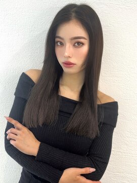 オーロ 緑地公園店(ORO) *艶髪ストレート/レイヤースタイル/海外ヘア大阪