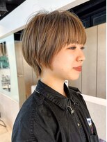 クルー(Creww KYOTO) 丸みで女性らしさマッシュショート