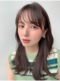 エレン池袋 似合わせ小顔カット×くびれ外ハネミディ 髪質改善