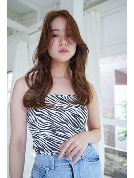 アンジェリカ JR奈良駅前店(ANGELICA) ANGELICA 韓国くびれ/ミディアムヘア/ココアベージュ