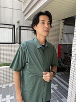 ウェルネス(Wellness)&nbsp;ハイライト波巻きマッシュアップバング束感ショート54