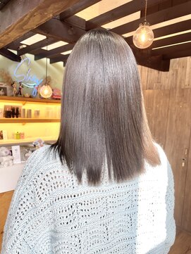 スカイ(SKY) 福井髪質改善　透明感カラー　20代～30代