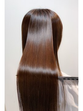 クシュ 所沢西口プロぺ通り(kusyu... ) ミントアッシュ#ネイビーグレー#パープルブラックレイヤーロング