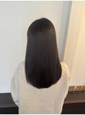 髪質改善×グレージュ