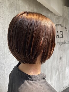 アレックスリパブリック(alex republic)の写真/髪のダメージが気になる方も艶感・手触りの良さに感動！話題のバイカルテトリートメントもオススメ♪