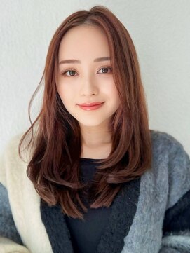 アグ ヘアー ロロ 盛岡店(Agu hair lolo) 《Agu hair》大人重めセミロング×numberA.トリートメントオイル