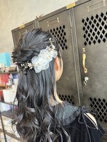 アチーブリス(achieve Liss)&nbsp;韓国風ヘアアレンジ キッズセット 透明感ハーフアップ