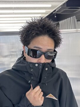 ゼスト 八王子店(ZEST) ピンパーマ/スパイキーショート/短髪