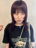 トイロ(toiro)&nbsp;顔周りレイヤー＊ブドウ色