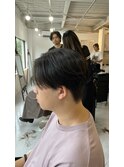 MEN'S HAIRレイヤーカットダークアッシュカルマパーマ
