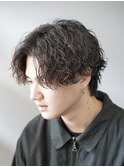 新潟メンズパーマ　新潟波巻き　新潟波巻きスパイラル