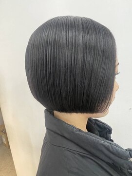 ナンバースリー 溝の口店(Number Three) 切っぱなしボブ【N°3溝の口】