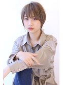スタイリング楽々！簡単におしゃれにきまる小顔ショート