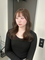 ユーフォリア 渋谷グランデ(Euphoria SHIBUYA GRANDE) ヘーゼルベージュ 顔まわりカット