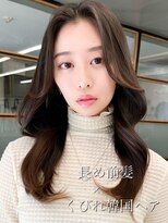 ソア 渋谷(soar)&nbsp;10代20代30代大人可愛い韓国風シースルーバングくびれへア