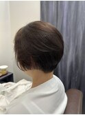 髪質改善ストレート ショートボブ