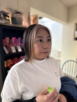 ヘアラウンジ アンリオ(hair lounge an rio)&nbsp;顎下ボブ×フェイスフレーミング