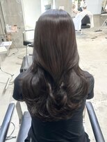 ラック(LUCK)&nbsp;船橋/くすみベージュ/細めハイライト