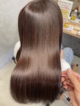 リタ 枚方(Rita) ◎秋色ブラウン髪質改善カラー艶髪ロング20代30代透明感