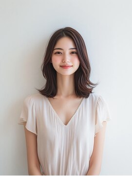 e.m.a プレミアムビューティーサロン 栄駅店(e.m.a PREMIUM BEAUTY SALON) レイヤーカット/イメチェン/外ハネボブ/美髪/ワイドバング/髪型