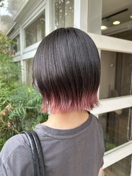 シエン ホワイト(CIEN white) エンドカラーピンク