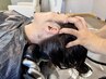 頭浸浴+パーマ+カラー+筋膜リリースヘッドスパ