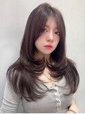 縮毛矯正/髪質改善/艶カラー/韓国/レイヤー