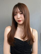 シーン(SCENE)&nbsp;[天神今泉/クラゲヘアー/小顔に見せるヘア/ココアベージュ]